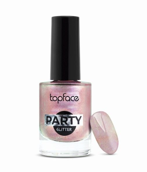 Topface Nail polish "Party Glitter Nail" tone 117, - PT106 (9ml)